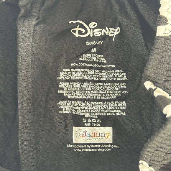 Disney Nightmare‎ Before Christmas Jack The Skeleton Pajama Shorts Size medium - Picture 6 of 9